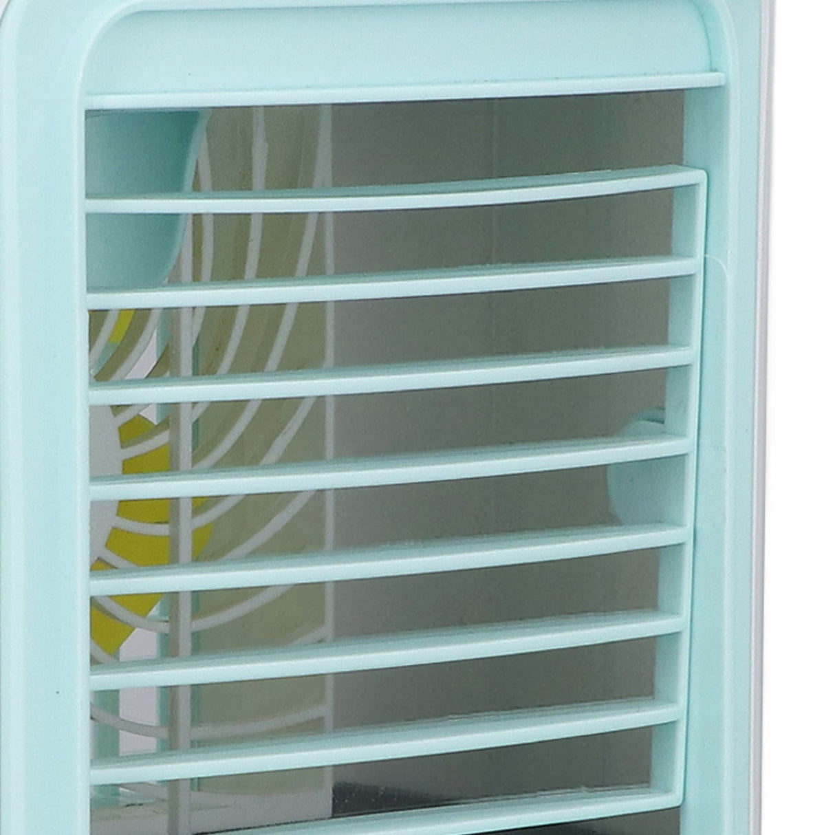 Table Air Cooler Humidification 3 Gear Adjustable Portable Strong Wind USB Port Charging Air Conditioner Fan for Home