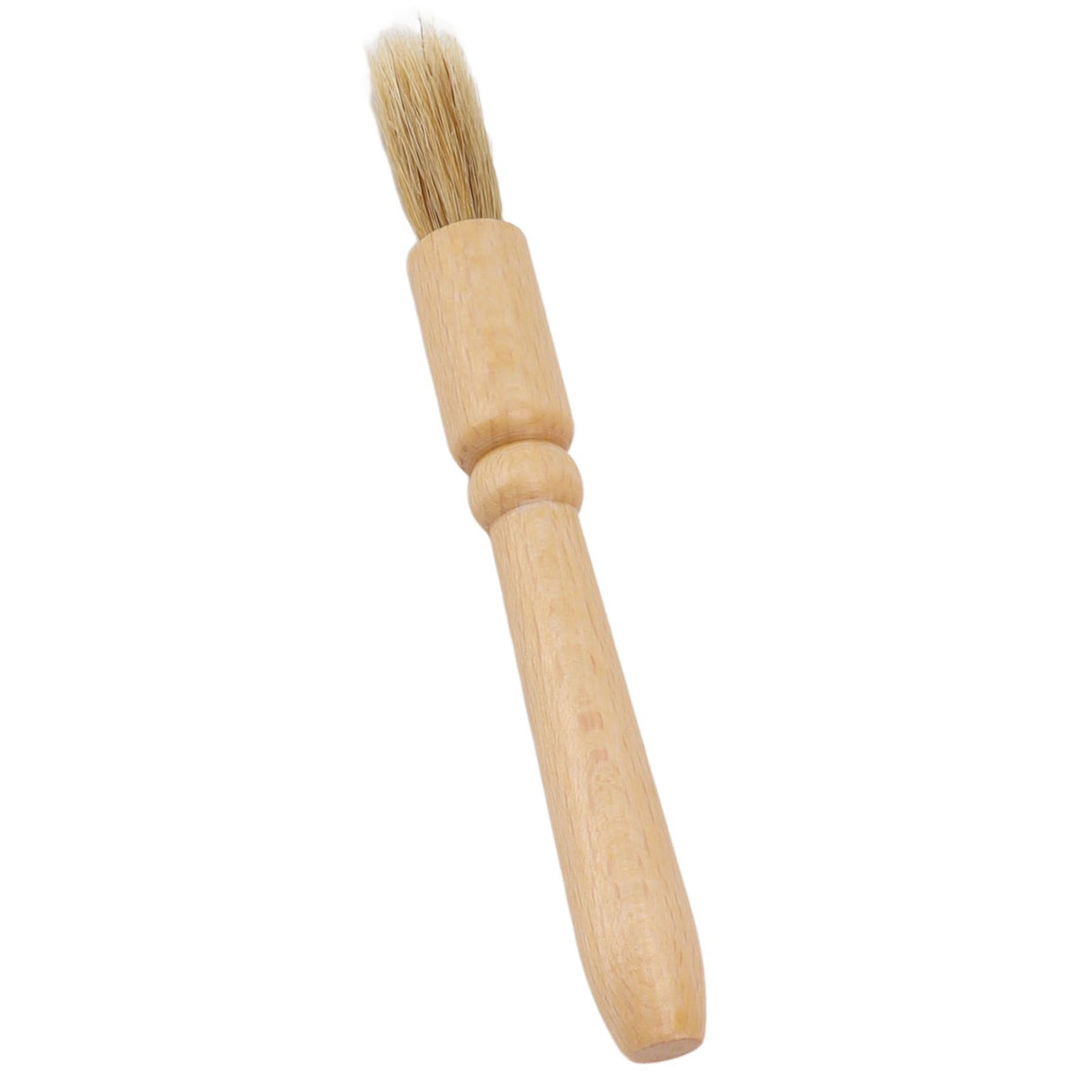 2 Pcs Coffee Grinder Cleaning Brush Wooden Tabletop Brush Cleaner for Bean Grain Coffee Tool