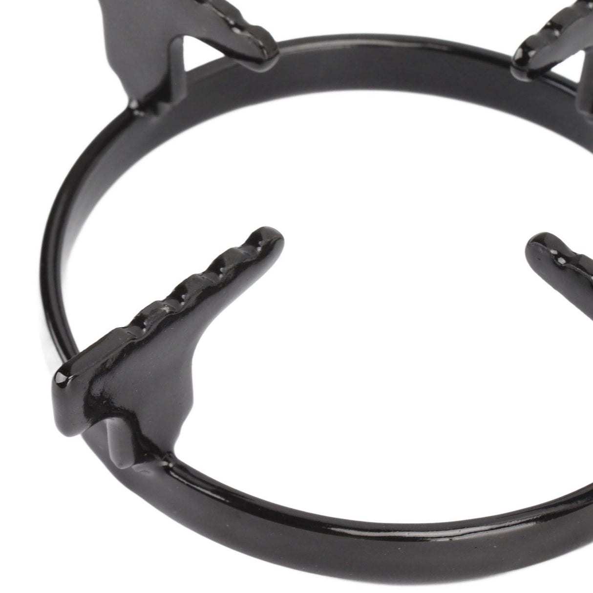 Cast Iron Wok Rack Rust Prevention Portable Gas Stove Rack Wok Stand for Kitchen