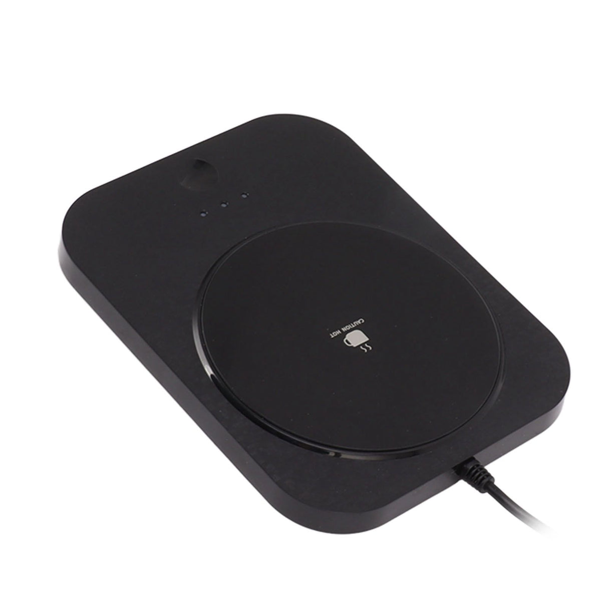 Mug Warmer 3 Gear Electric Cup Wamer Auto Power Off Fast Heating USB Milk Coffee Beverage Warmer Plate Black