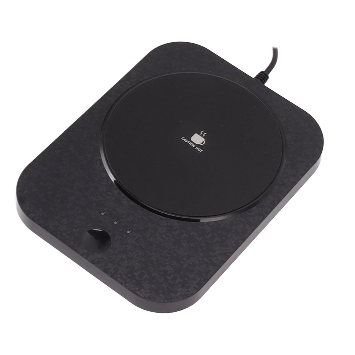 Mug Warmer 3 Gear Electric Cup Wamer Auto Power Off Fast Heating USB Milk Coffee Beverage Warmer Plate Black