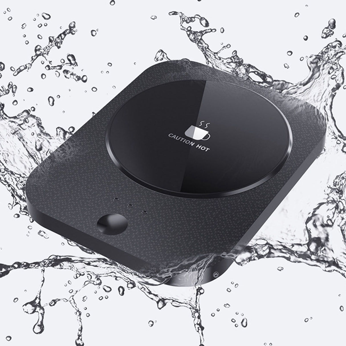 Mug Warmer 3 Gear Electric Cup Wamer Auto Power Off Fast Heating USB Milk Coffee Beverage Warmer Plate Black
