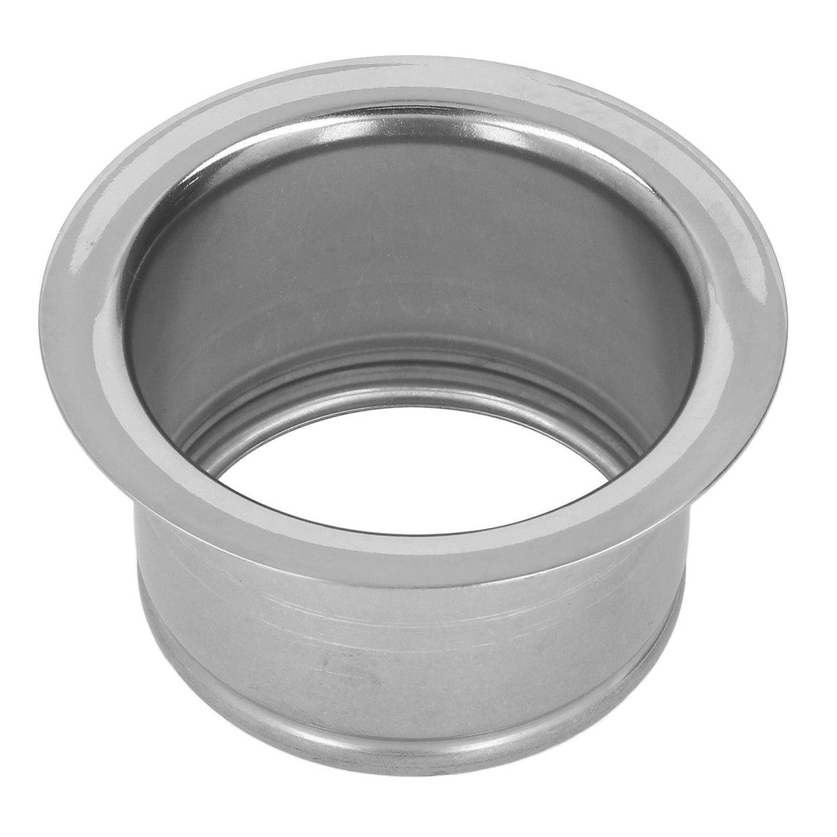 114mm Extended Sink Flange Stainless Steel Deep Garbage Disposal Flange Kitchen Sink Flange Replacement Accessories