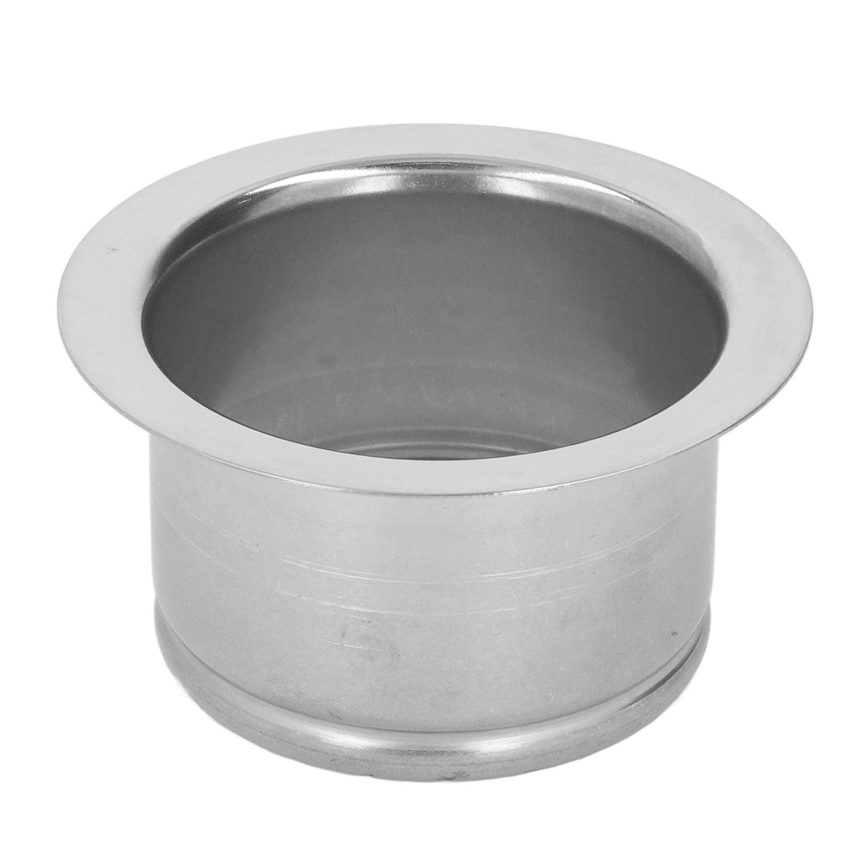 114mm Extended Sink Flange Stainless Steel Deep Garbage Disposal Flange Kitchen Sink Flange Replacement Accessories