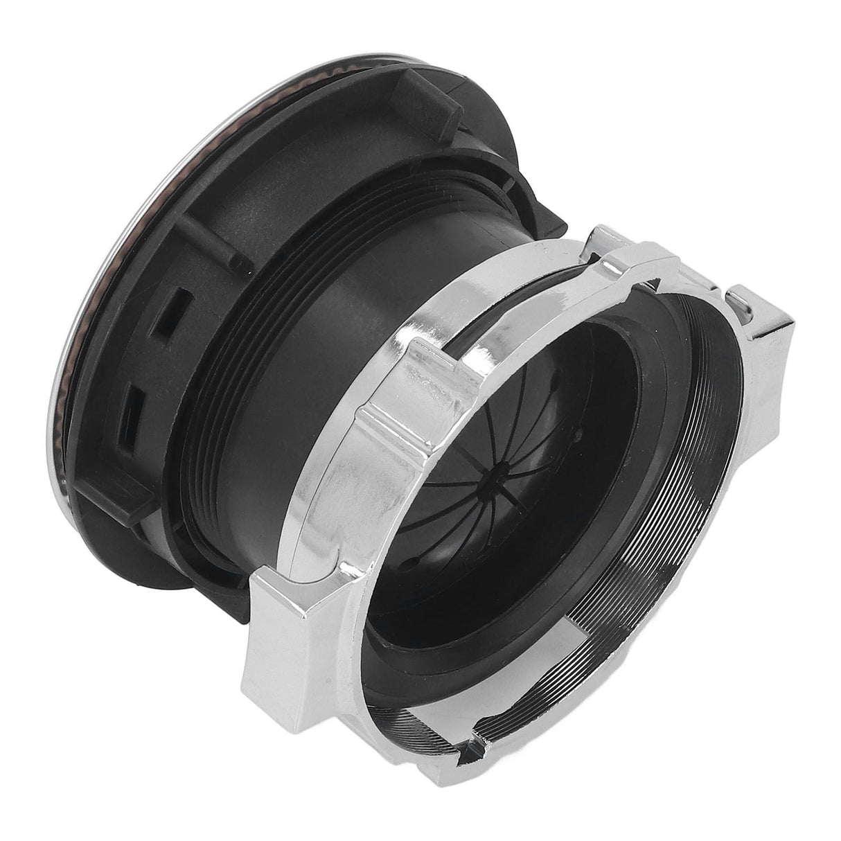 114mm Garbage Disposal Sink Flange Kit with Splash Guard Stainless Steel Food Waste Disposer Mount Replacement Accessory