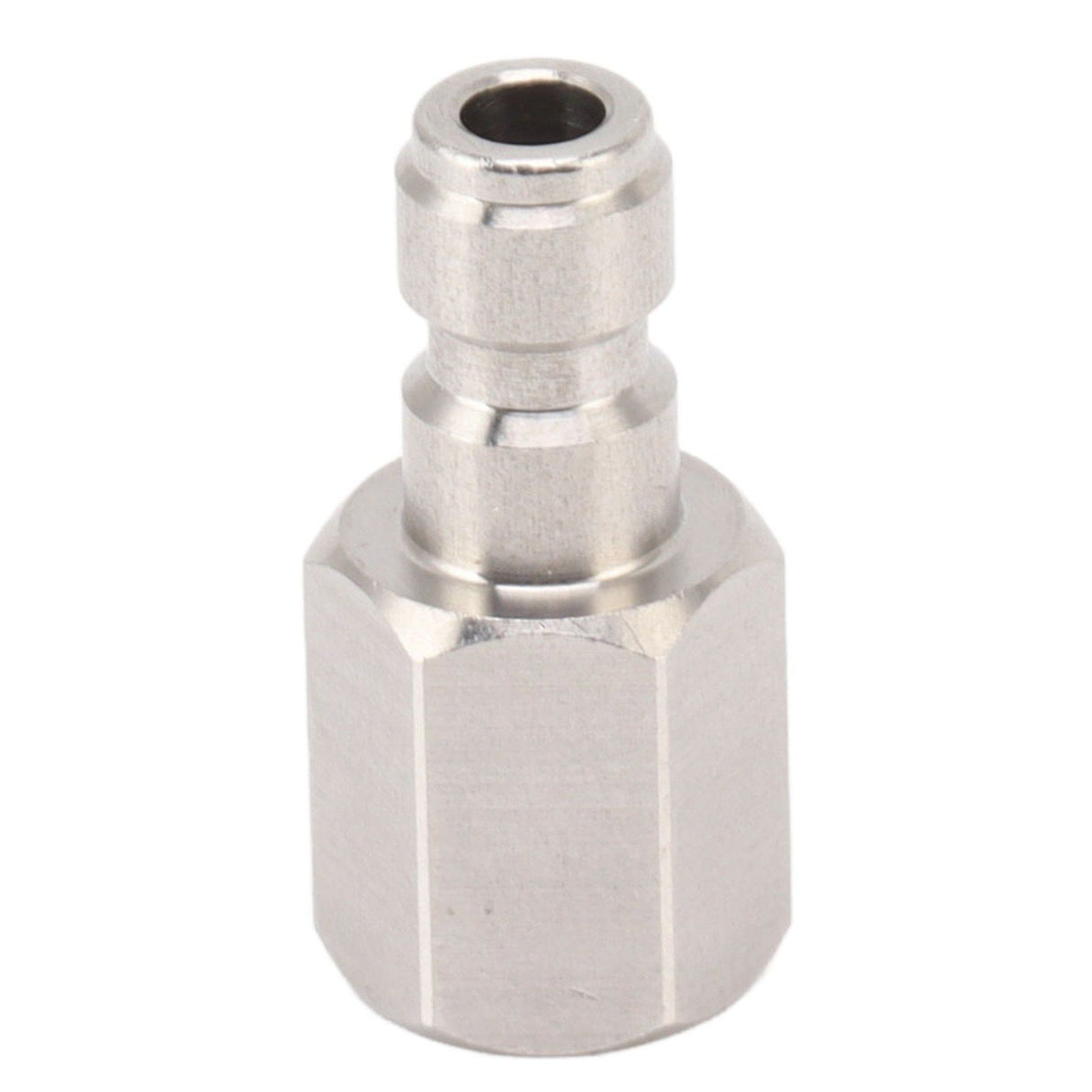 1/8 Inch Bspp Female Thread Fitting 304 Stainless Steel Female Straight Coupling Adapter for CO2 Cylinder Inflatable Attachment