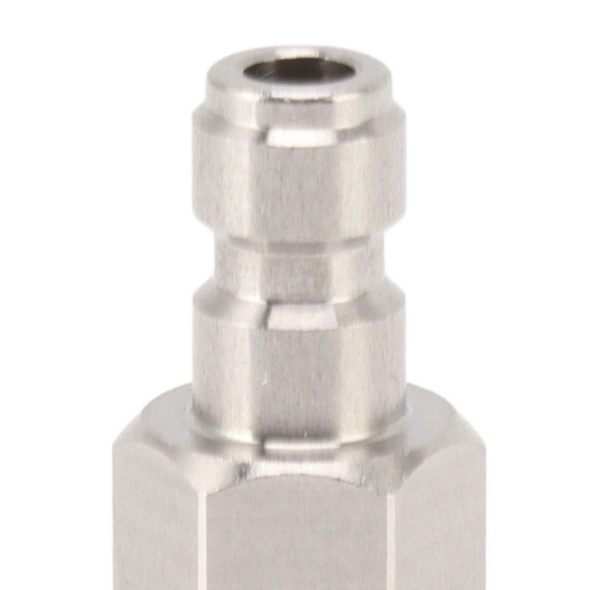 1/8 Inch Bspp Female Thread Fitting 304 Stainless Steel Female Straight Coupling Adapter for CO2 Cylinder Inflatable Attachment