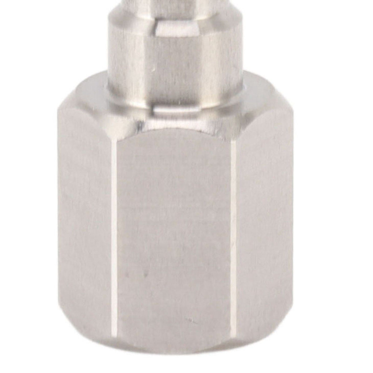 1/8 Inch Bspp Female Thread Fitting 304 Stainless Steel Female Straight Coupling Adapter for CO2 Cylinder Inflatable Attachment