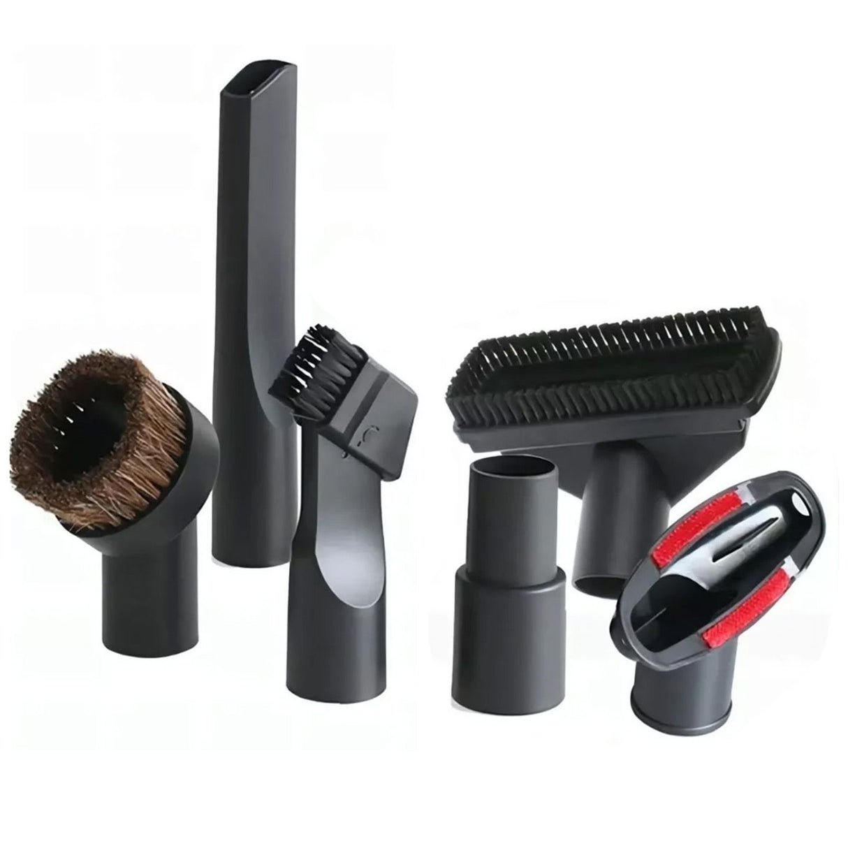 Vacuum Cleaner Accessories Replacement Brush Nozzle Vacuum Cleaning Kit for Floor Sofa Car 6pcs