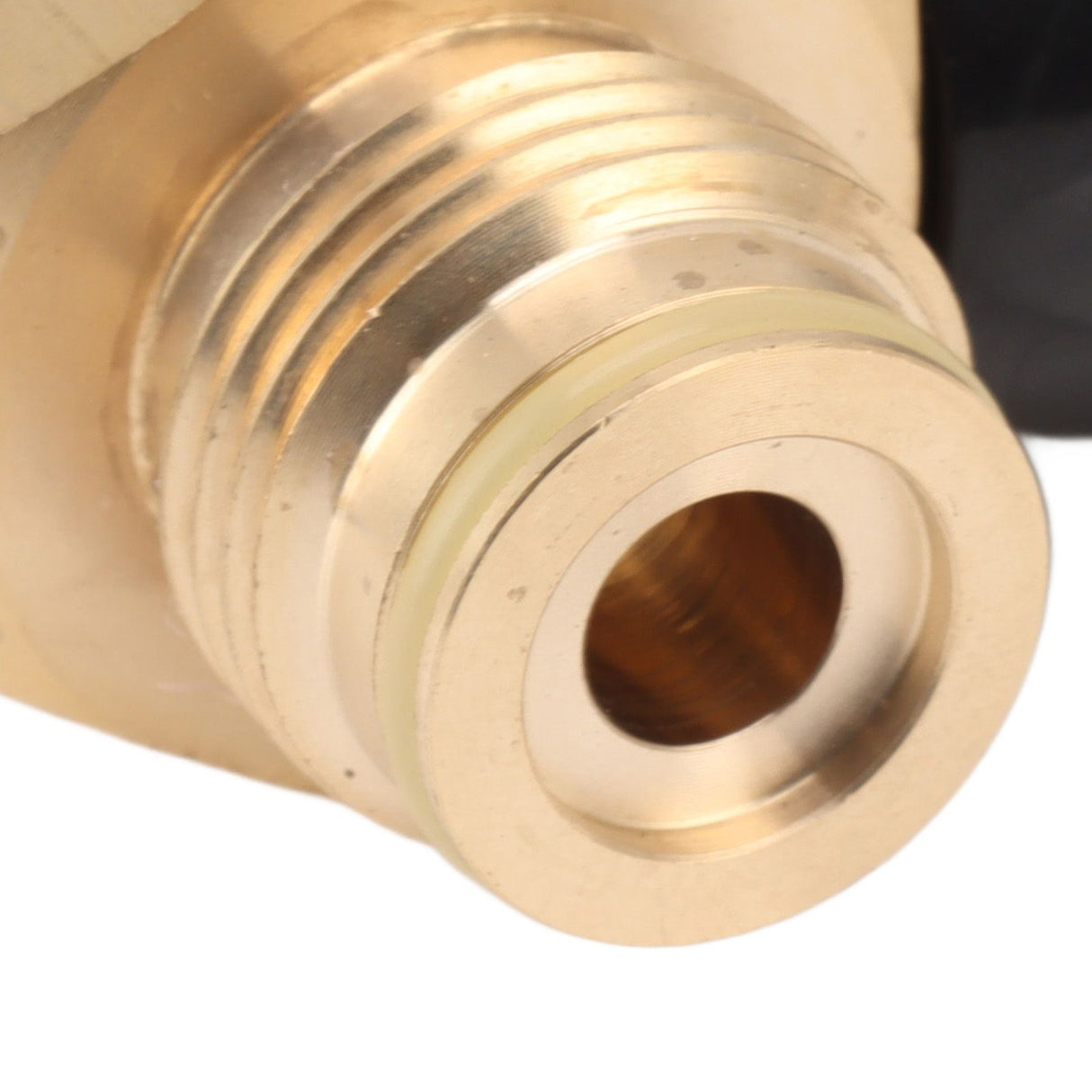 G1/2 14 CO2 Cylinder Refill Adapter 5000psi Maximum Pressure Brass M18x1.5 Refill CO2 Tank Valve Adapter Black