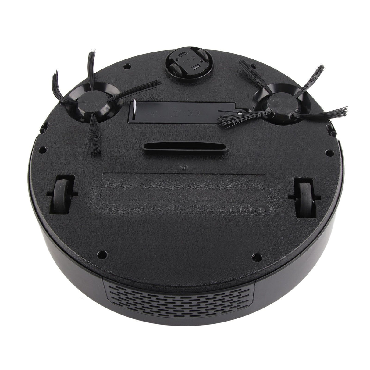 Robot Vacuum Cleaner 3 in 1 Rechargeable Low Noise Intelligent Mop Robot Sweeper for Hair Dust Debris Black