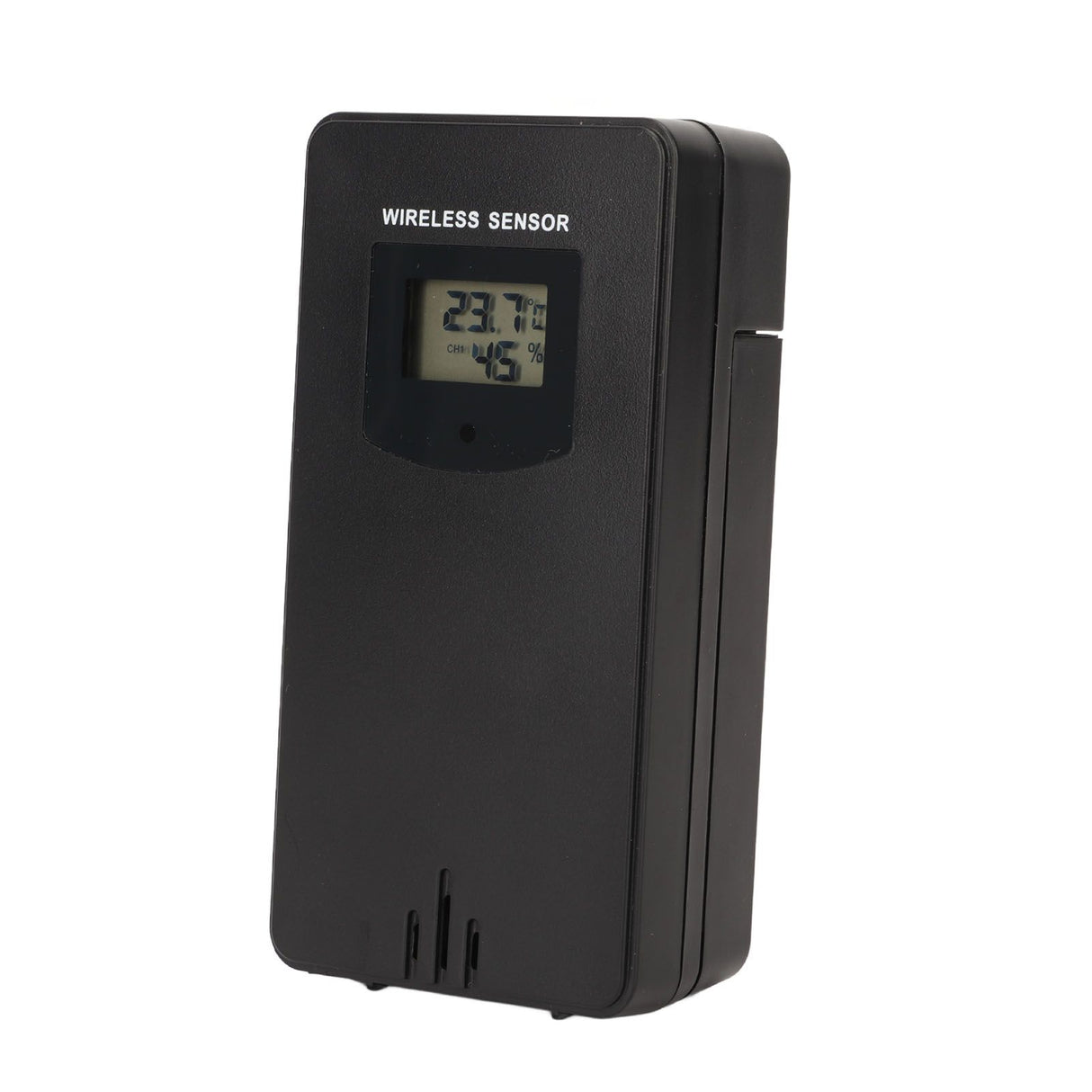 Weather Clock Transparent ABS Wireless Multifunctional Temperature Alarm Clock with Color Screen