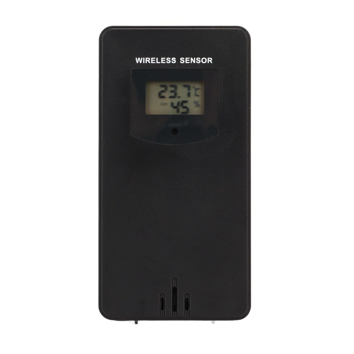 Weather Clock Transparent ABS Wireless Multifunctional Temperature Alarm Clock with Color Screen