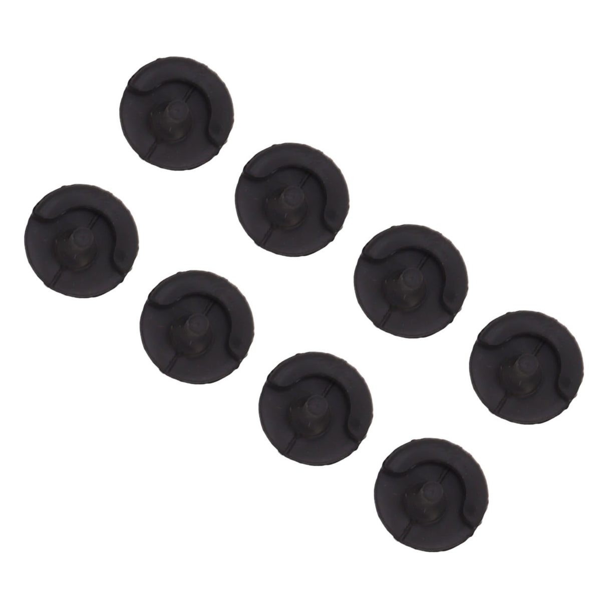 8pcs Fryer Silicone Feet Scratch Proof Round Heat Insulation Kitchen Fryer Tray Feet for Frying Pan Barbecue Pan