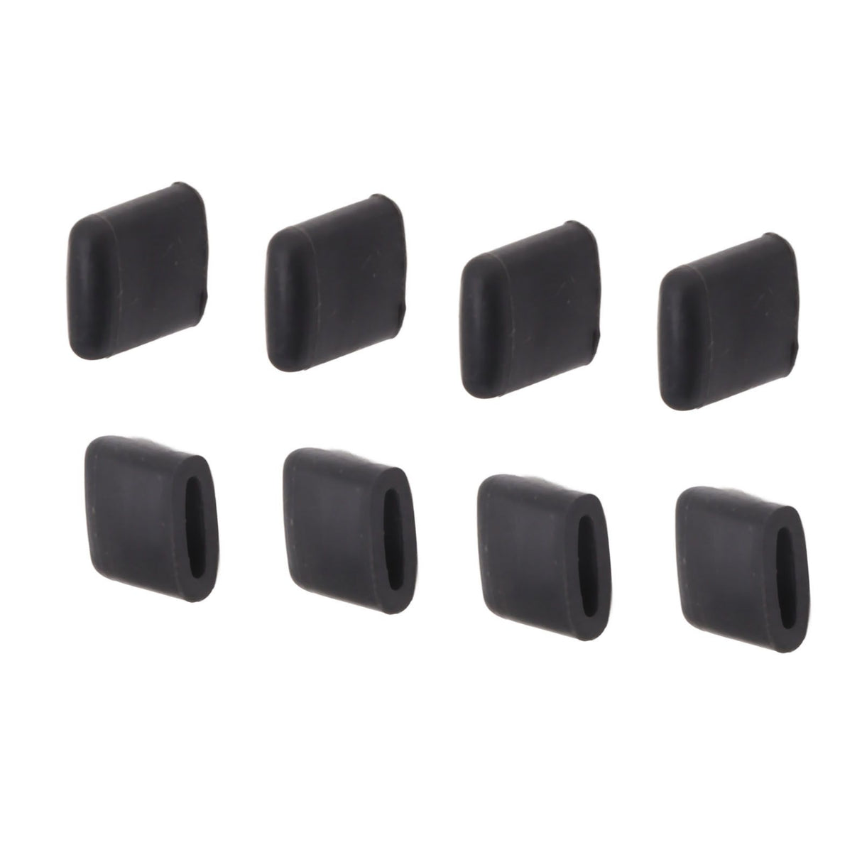 8Pcs Fryer Grill Silicone Feet Silicon Bumpers Portable Anti Scratch Replacement Tips Silicon Tabs for Kitchen Fryer