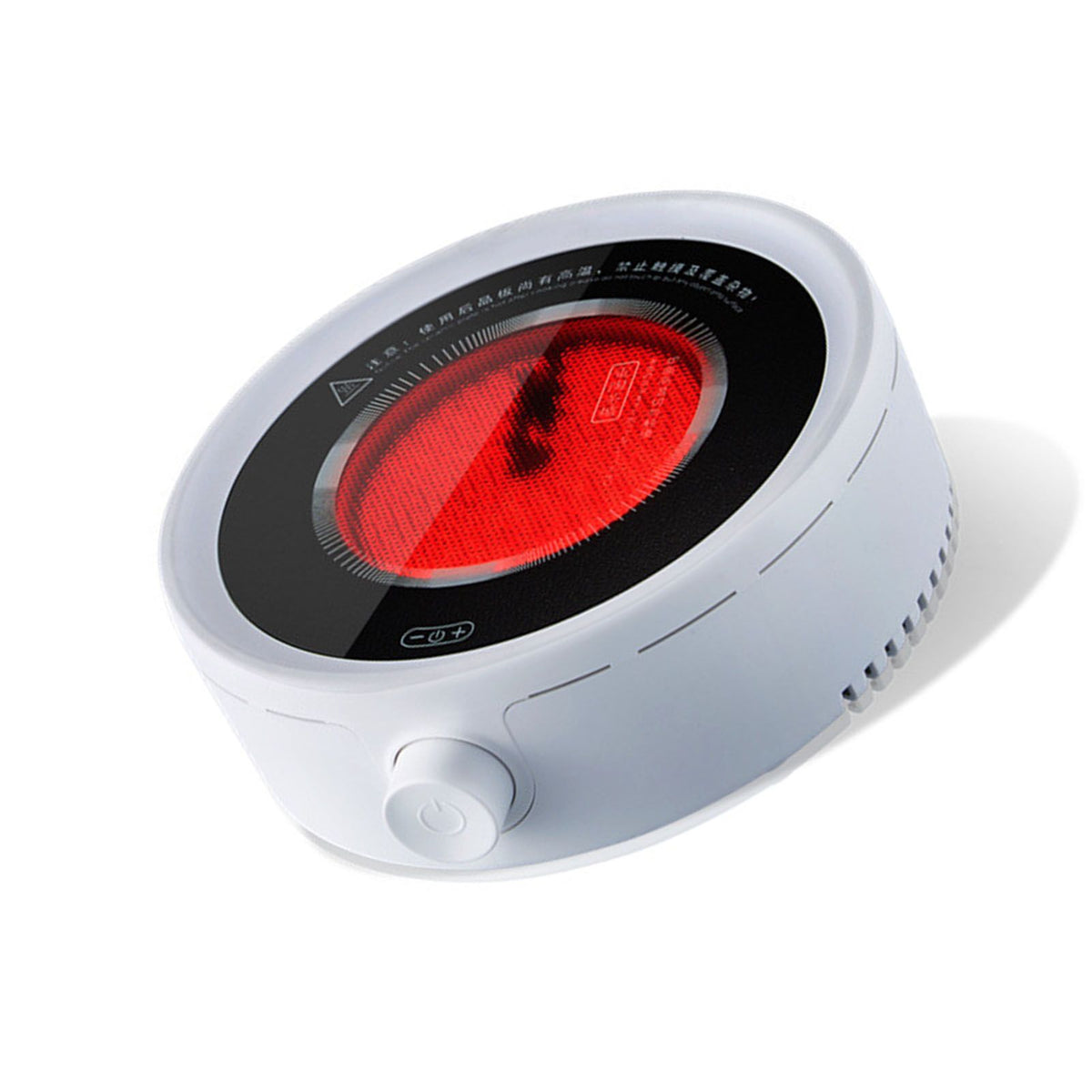 Silent Electric Tea Stove Small Ceramic Hot Plate for Boiling Water Making Coffee Knob Adjustment CN Plug