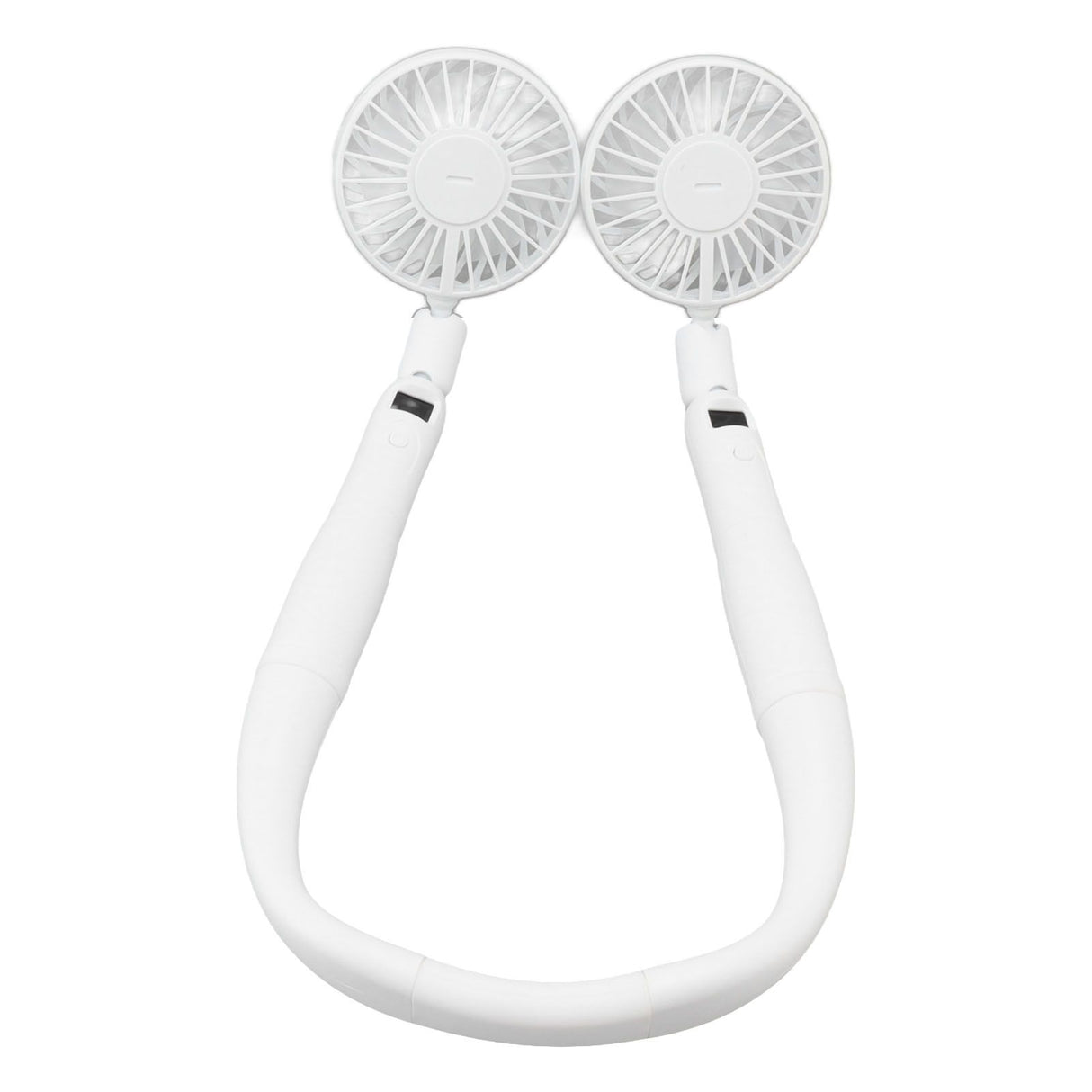 Neck Fan 3 Gear Angle Adjustment LCD Display USB Rechargeable Mini Portable Handheld Neck Hanging Fan