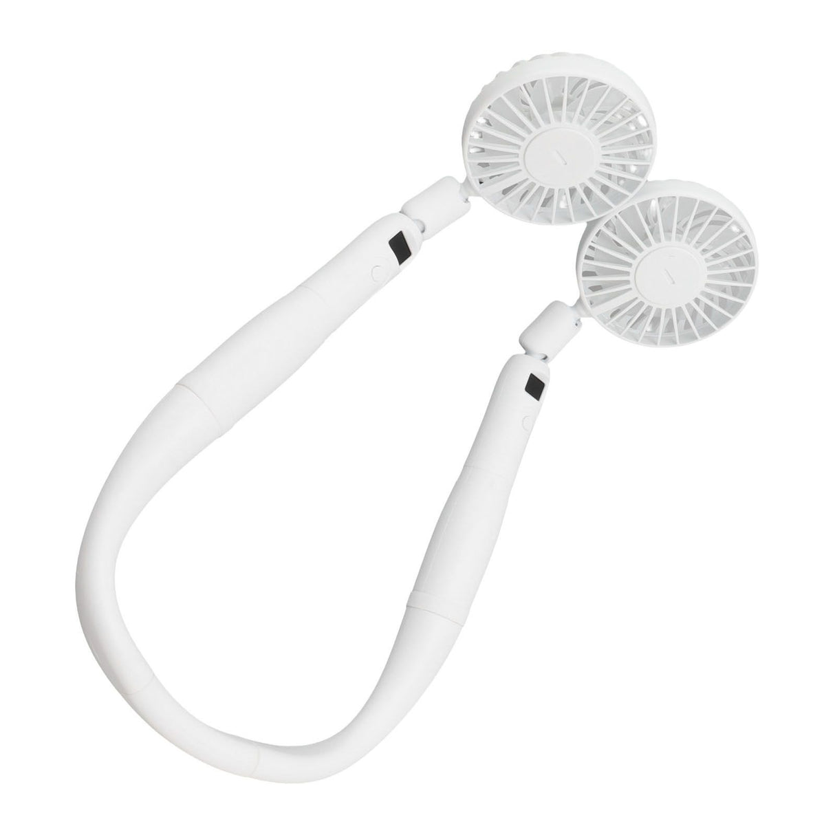 Neck Fan 3 Gear Angle Adjustment LCD Display USB Rechargeable Mini Portable Handheld Neck Hanging Fan