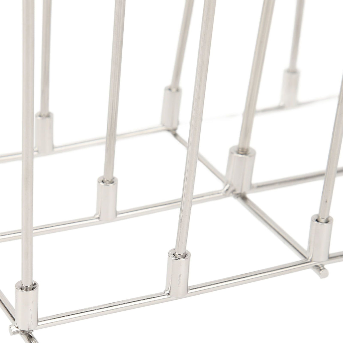 Skewer Stand Fryer Grill Rack Set Stainless Steel Vertical BBQ Grill Rack Round Rotating Fryer Stand for Ninja DZ201 Foodi 8 Quart