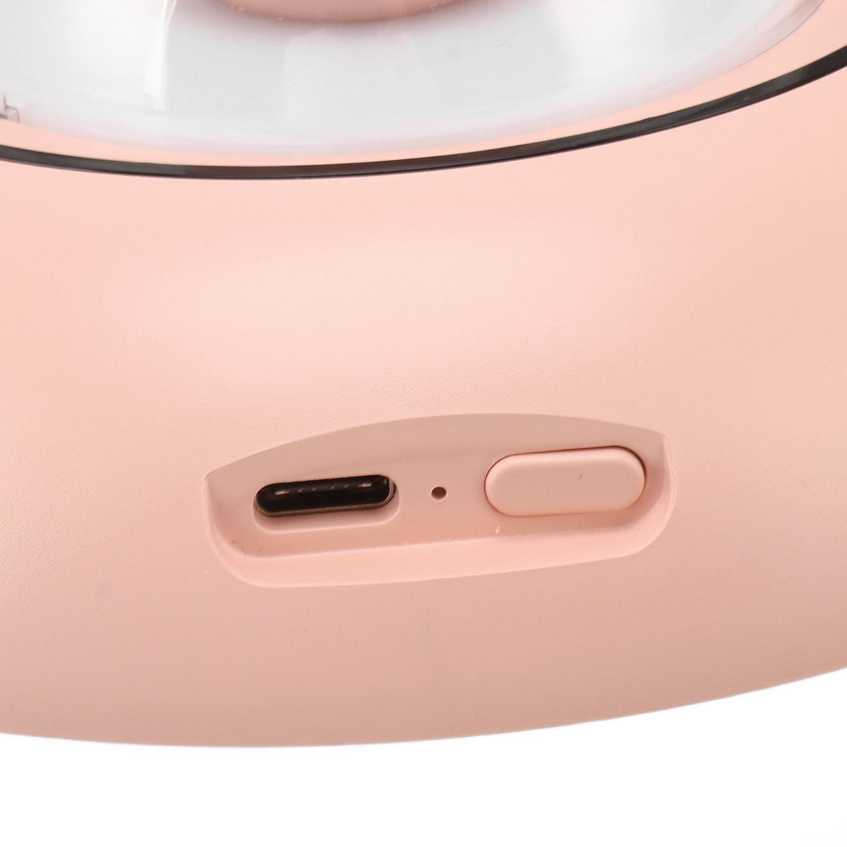 Mini Humidifier Cute Cat Sculpture Portable Quiet Desktop Air Humidifier for Home Office USB Plug in Pink