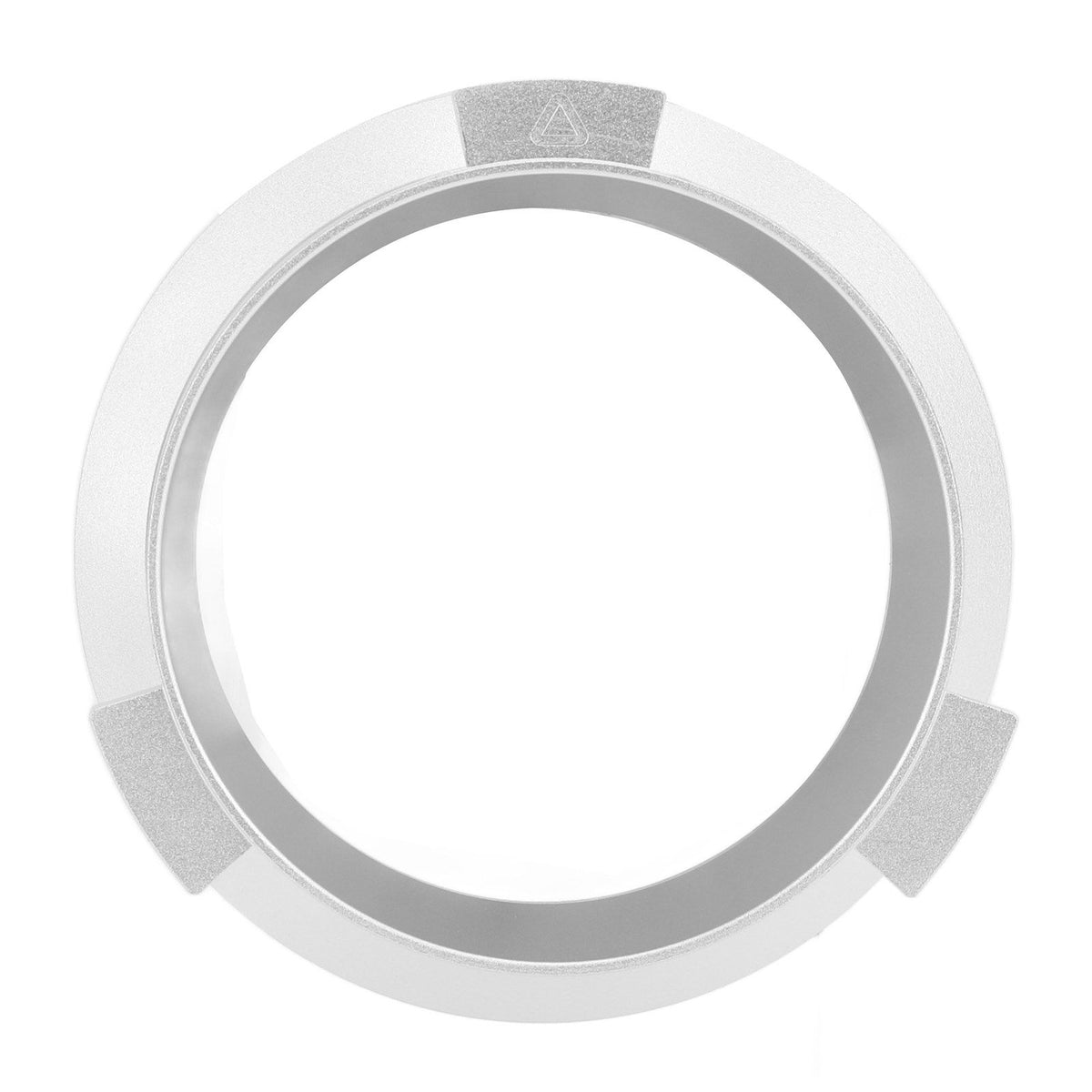 Coffee Powder Ring 51mm Aluminium Alloy Hands Free Dosing Funnel For Delonghi 9 Series 9335 9155 9355 9665 Silver