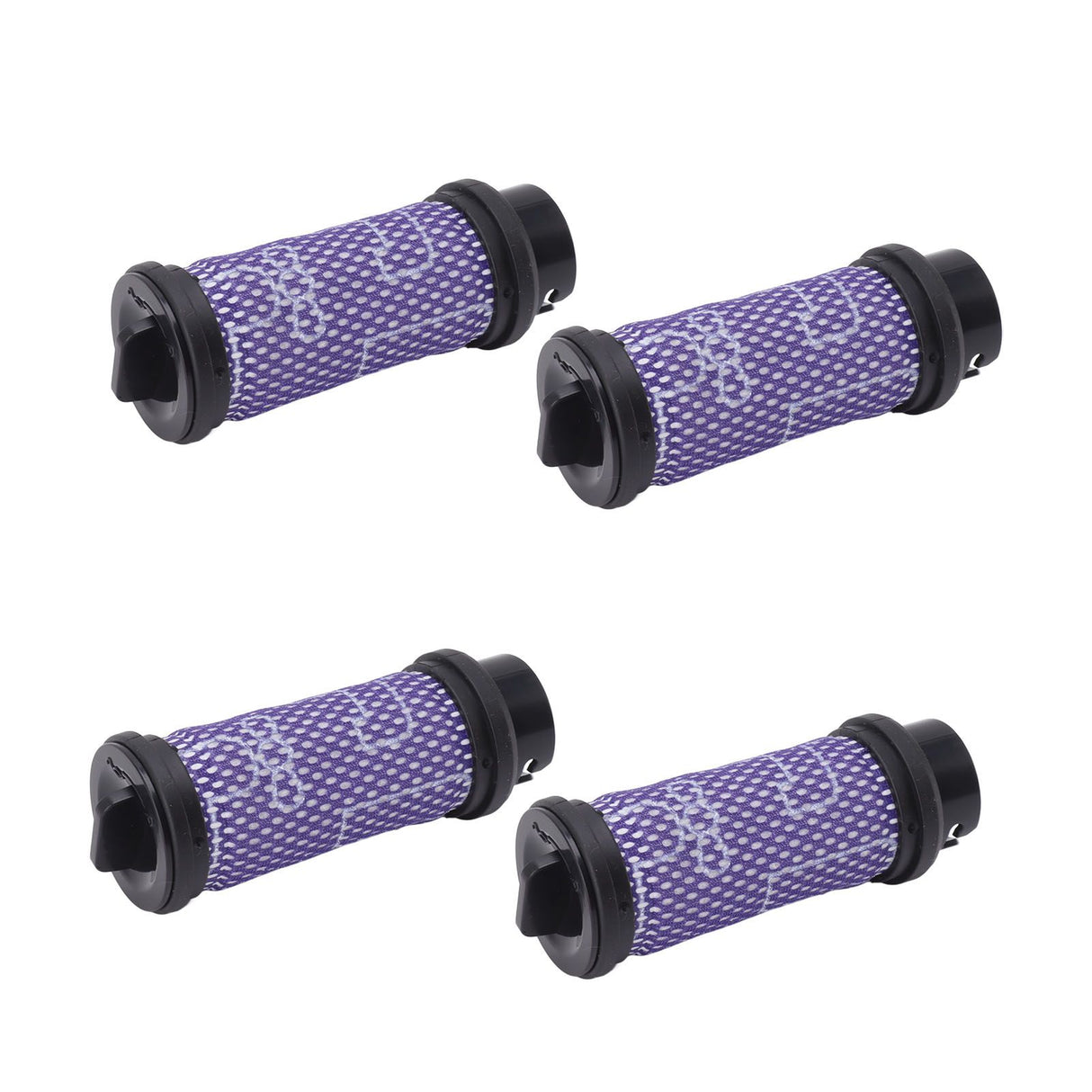 4pcs Vacuum Cleaner Replacement Filter Vacuum Filter Kit For INSE S600 S6P S6 Vacuum Cleaner Parts Purple