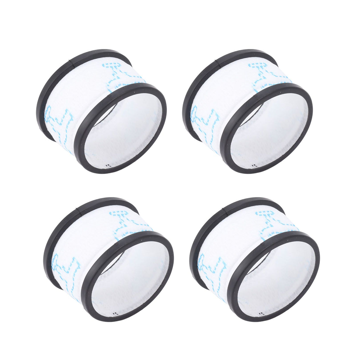 4pcs Vacuum Cleaner Replacement Filter Vacuum Cleaner Accessories Filters For INSE S600 S6P S6 Vacuum Cleaner Parts White