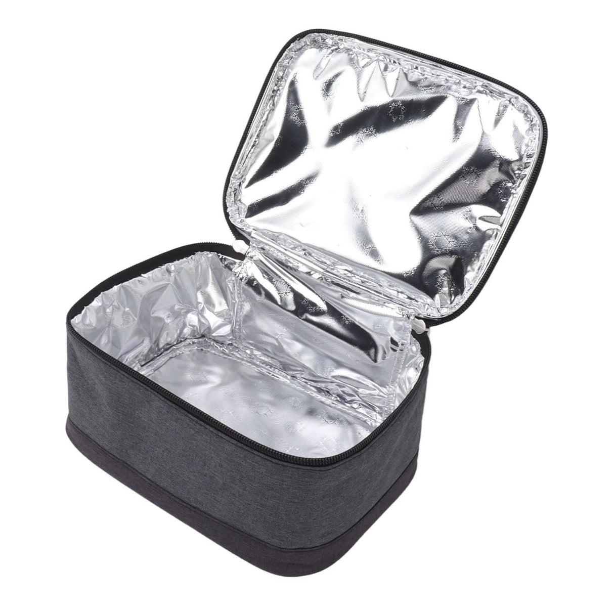 Portable Electric Lunch Box Food Heater USB Constant Heating Insulation Bag Heated Lunch Box Bag Light Gray