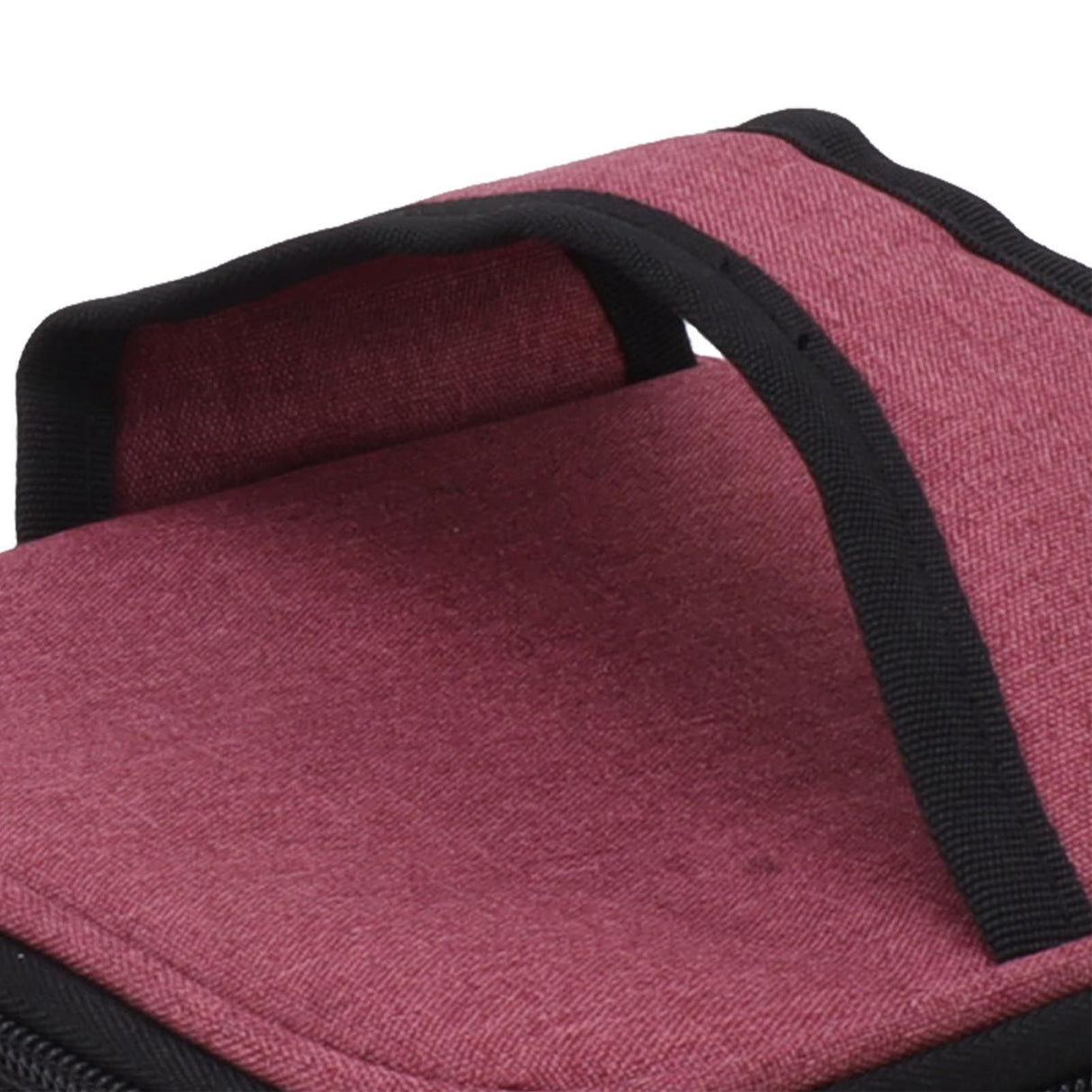 USB Heating Insulation Bag Portable Electric Heating Food Container Constant Temperature Heating Bag for Outdoor Wine Red