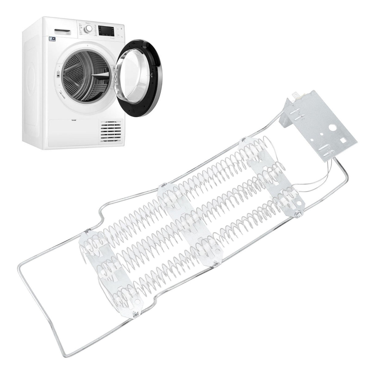4391960 696579 Dryer Heat Element with Wiring Replacement Dryer Heating Element for Maytag for Jenn Air