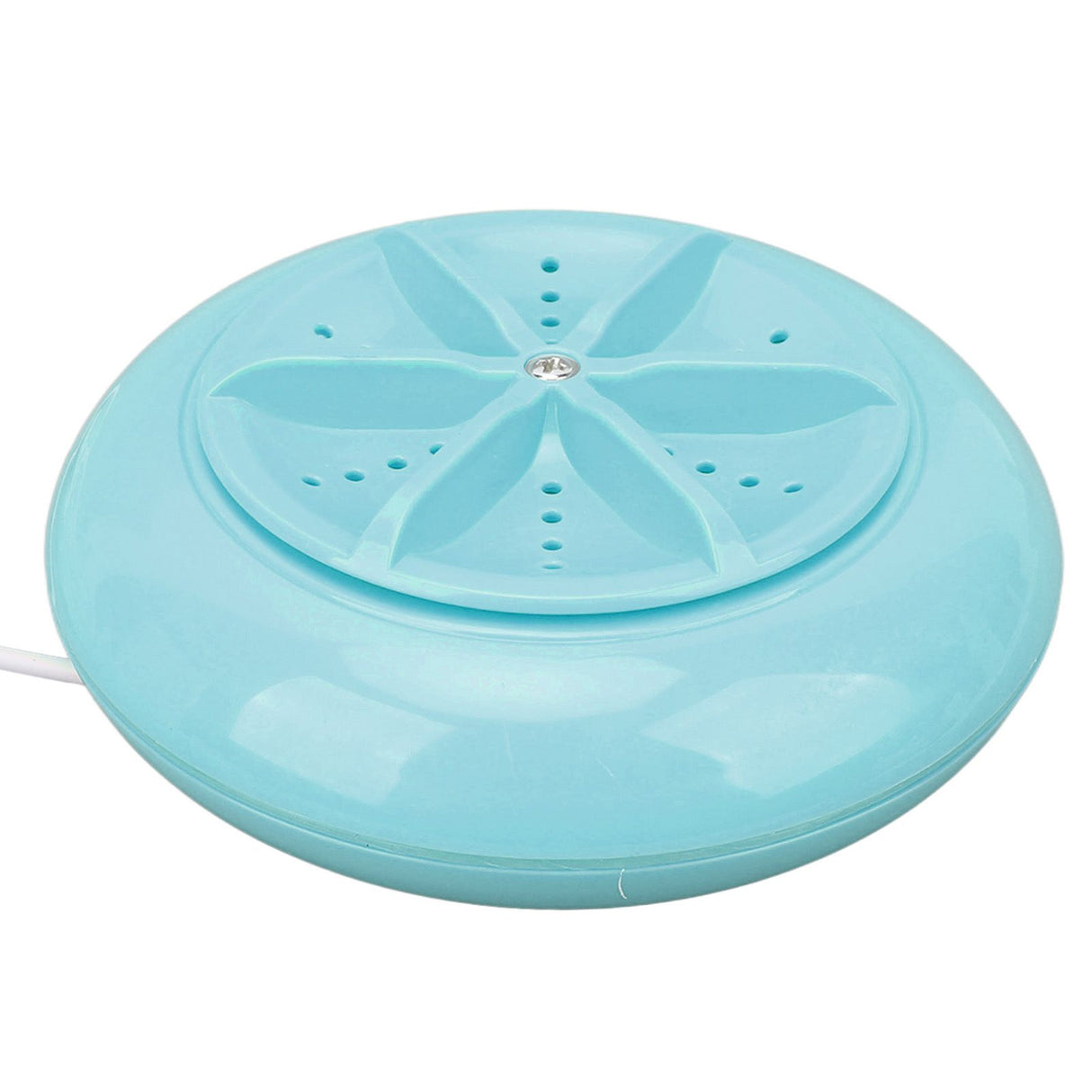 Portable Mini Washing Machine Ultrasonic USB Desktop Washer for Underwear Socks Baby Clothes Travel 3.8L 5V Blue
