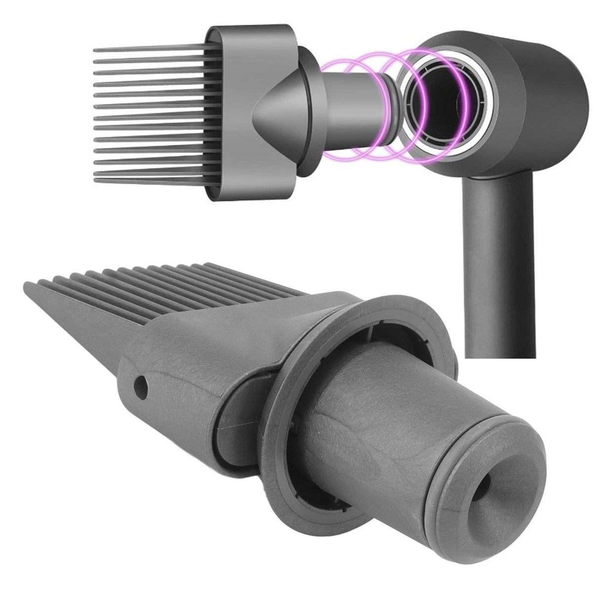 Hair Dryer Comb Attachment Salon Wide Tooth Blow Dryer Comb Attachment for HD01