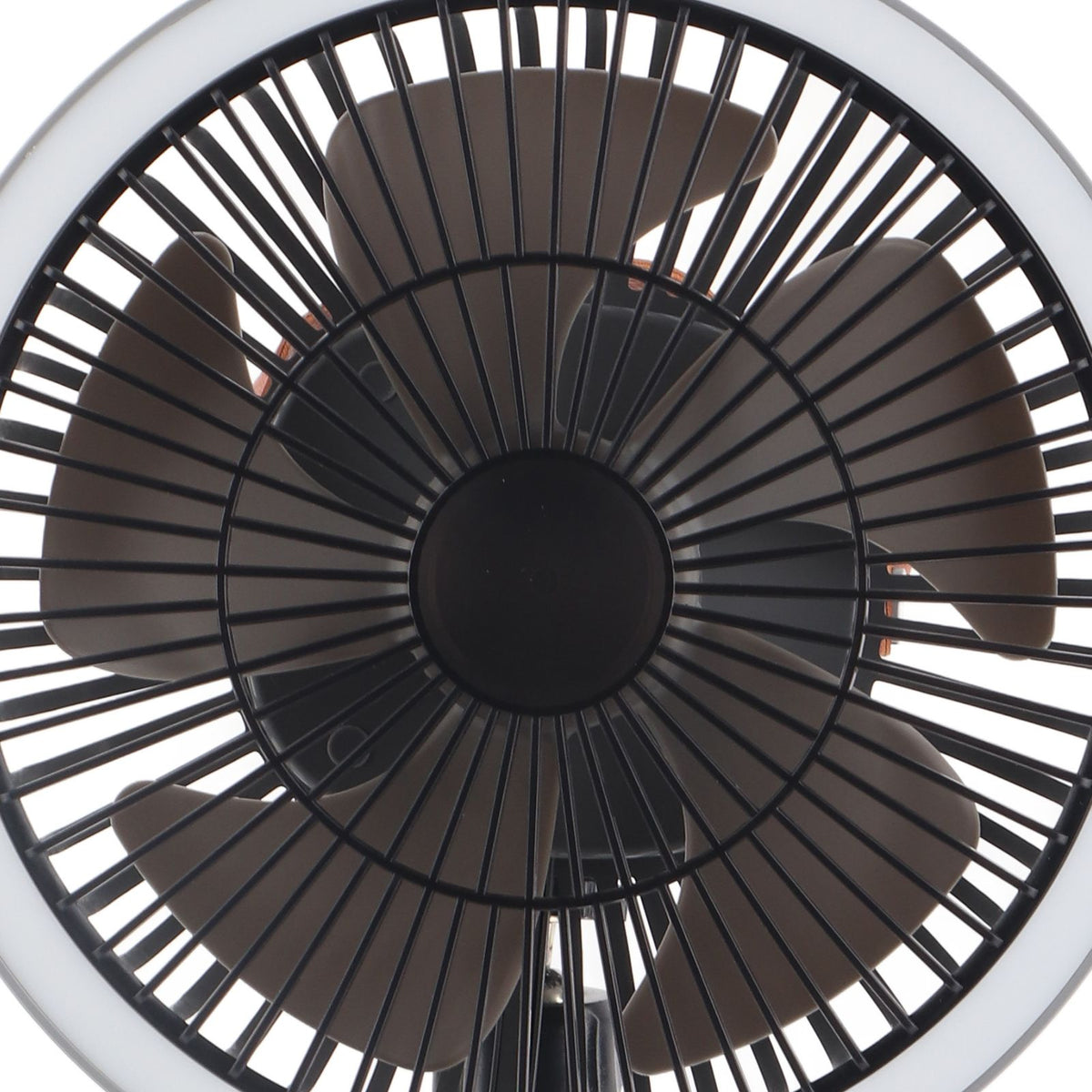 Portable USB Rechargeable Tripod Fan Outdoor Camping Tripod Fan for Outdoor Camping Tent Gray
