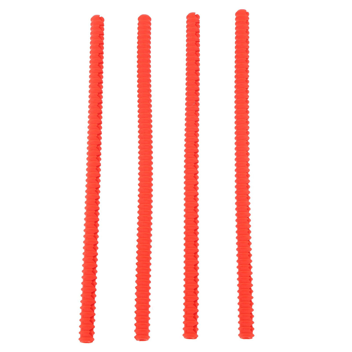 4PCS Oven Rack Protector Heat Resistant Silicone Edge Liner Cover Oven Accessories for Kitchen Restaurant Red