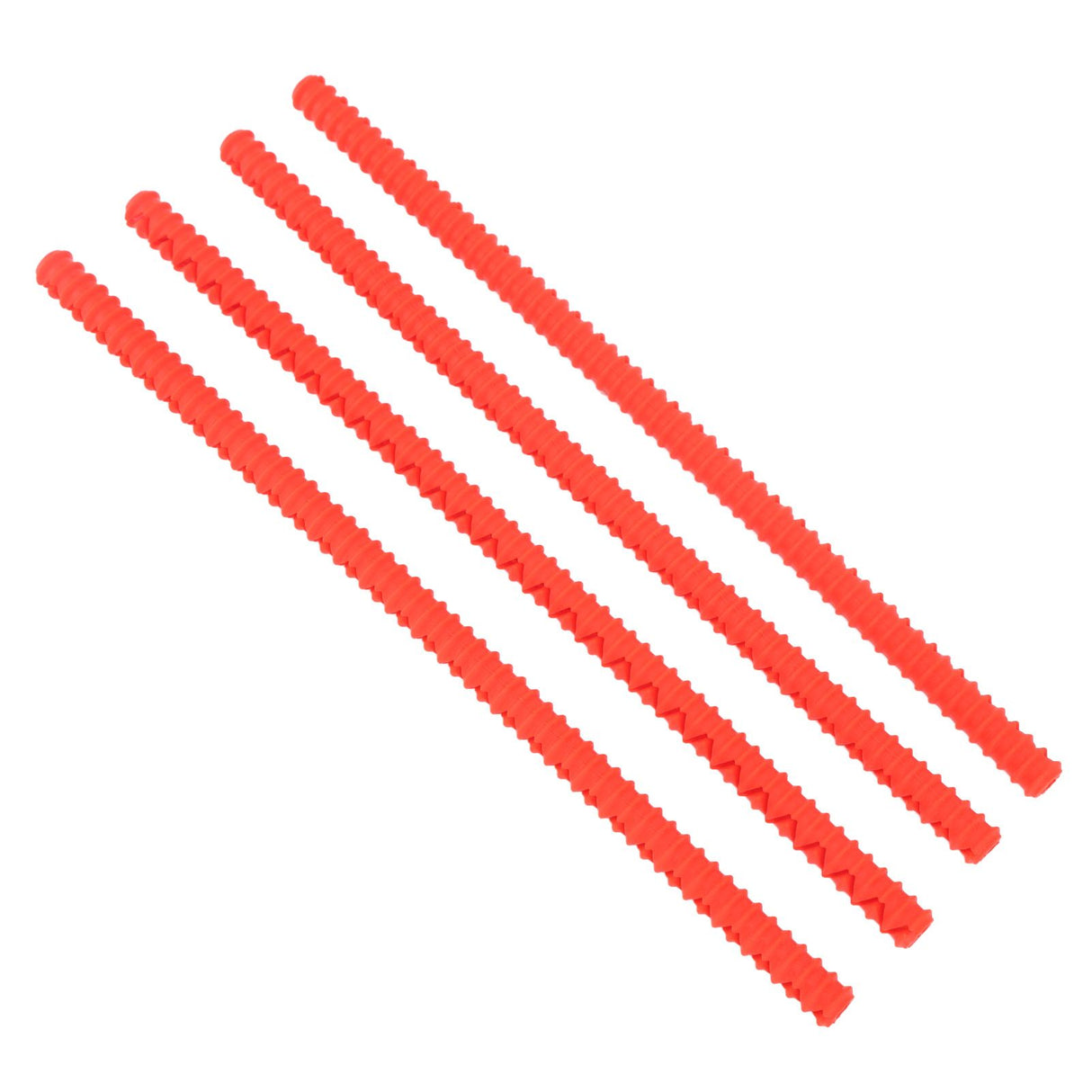 4PCS Oven Rack Protector Heat Resistant Silicone Edge Liner Cover Oven Accessories for Kitchen Restaurant Red