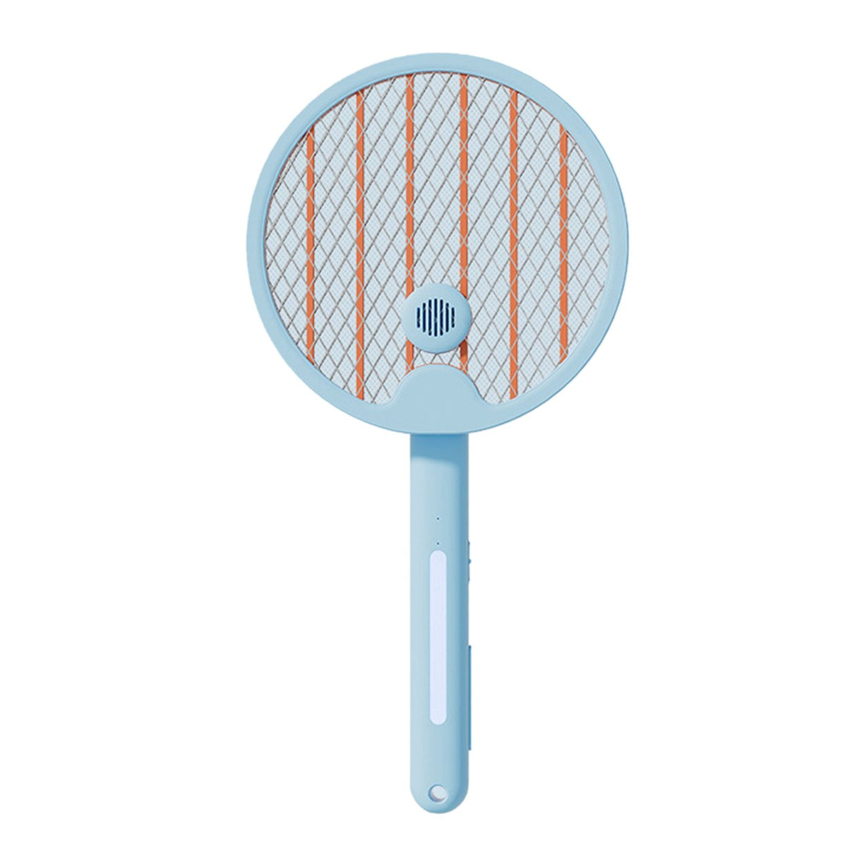 Electric Fly Swatter Racket 4 in 1 Automatic Portable Handheld Electric Fly Racket Bedroom Backyard Patio Camping Sky Blue