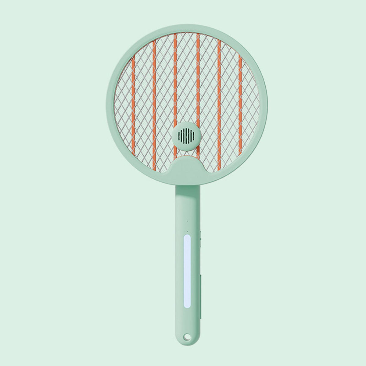 Electric Fly Swatter Racket 4 in 1 Automatic Portable Handheld Electric Fly Racket Bedroom Backyard Patio Camping Grass Green
