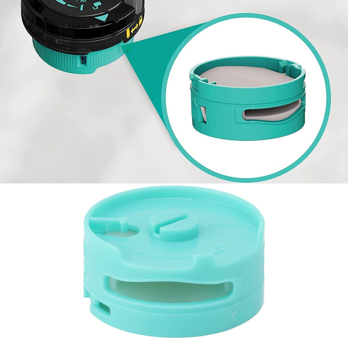 4 Pcs Vacuum Cleaner Odor Cartridges Replacement Vacuum Accessory for AZ3000 AZ3002 HZ3000