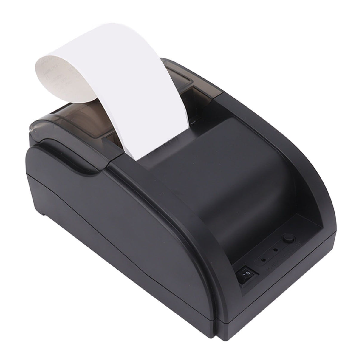 Compact Portable Bluetooth Thermal Receipt Printer 48mm Thermal Receipt Printer Automatic Delivery Order Receiving Bluetooth Ticket Machine 110‑240V AU Plug