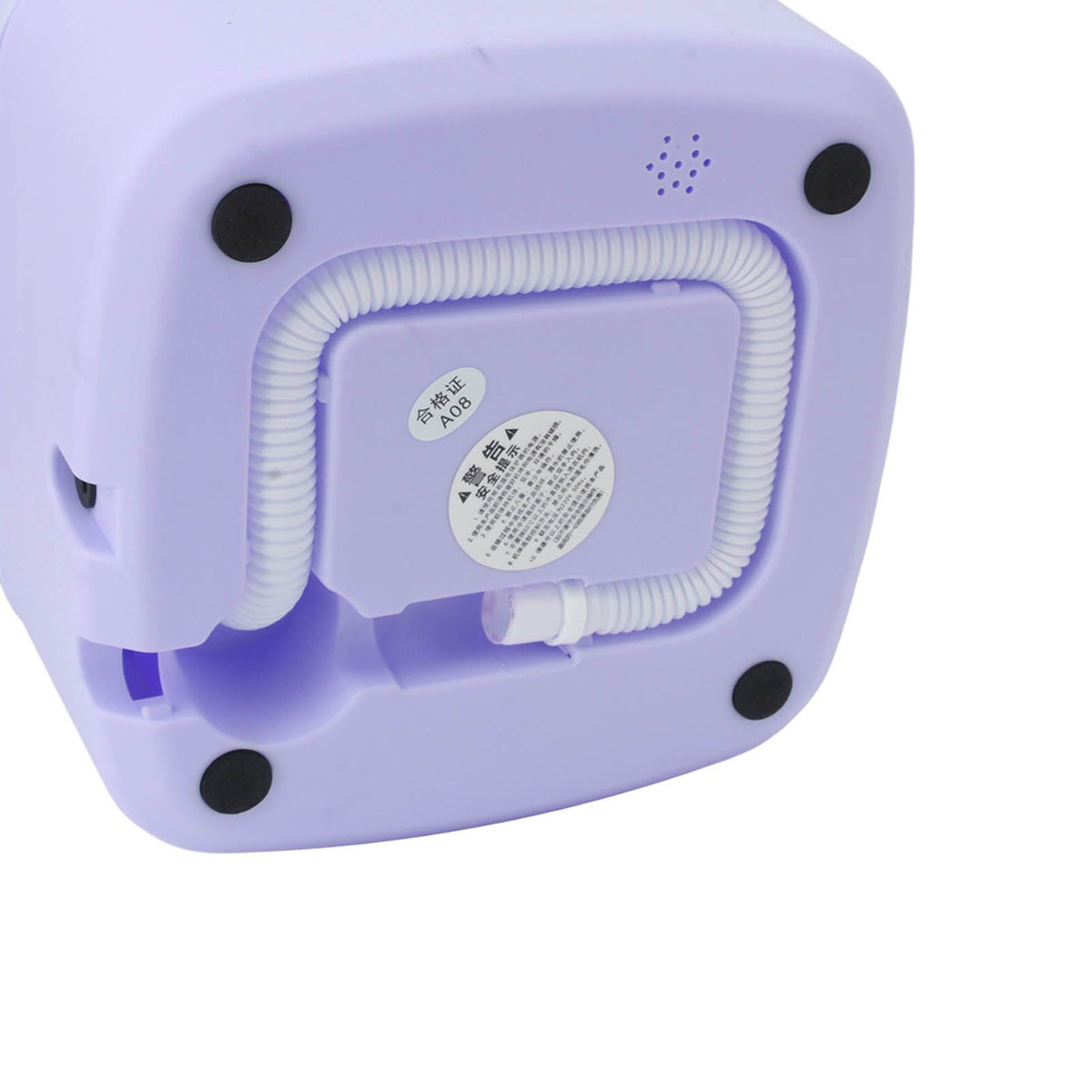 6.5L Washing Machine Folding Portable Automatic Deep Cleaning Wash and Spin Dry Washer with Water Tube 100‑240V Purple AU Plug