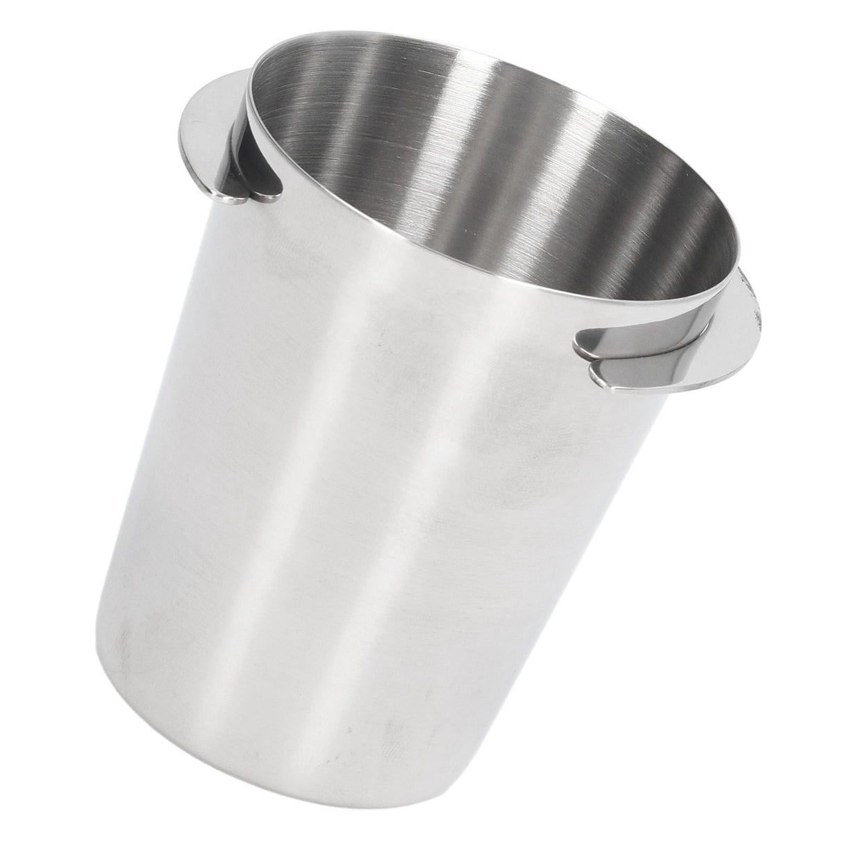 58mm Dosing Cup Stainless Steel Compatibility Polishing Coffee Dosing Cup Powder Feeder for Coffee Silver