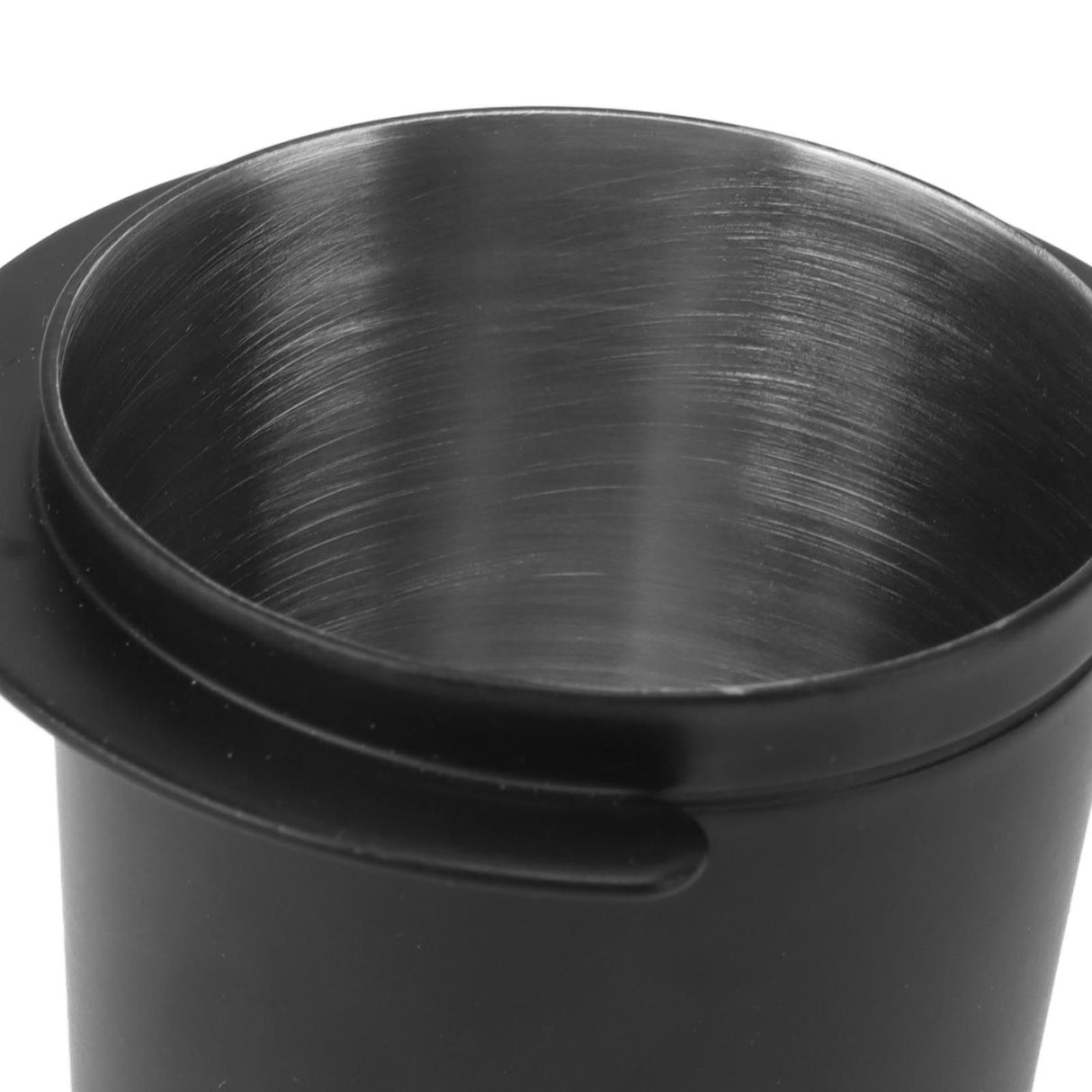 Coffee Dosing Cup Stainless Steel Universal Black Powder Attechment Tool for Coffee Machine 51mm