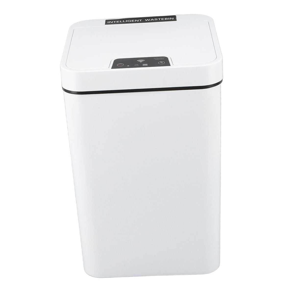 Smart Trash Can 18L PP Plastic Motion Sensor Battery Type Automatic Touchless Garbage Bin for Bathroom Hotel Office