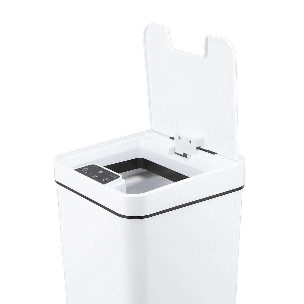 Smart Trash Can 18L PP Plastic Motion Sensor Battery Type Automatic Touchless Garbage Bin for Bathroom Hotel Office