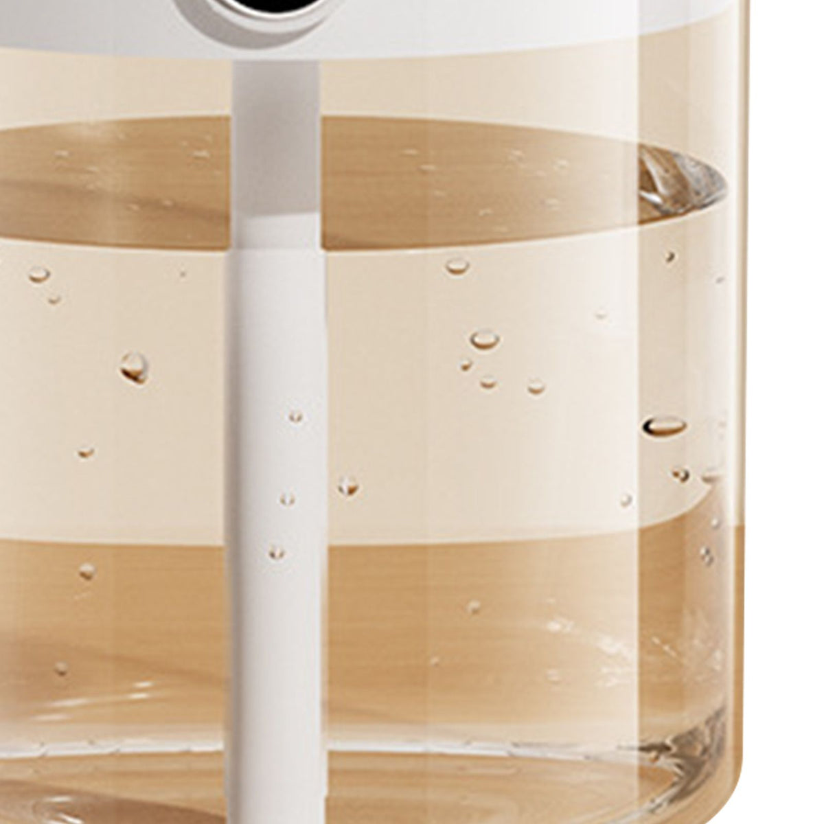 2L Double Nozzle Air Humidifier USB Double Jet Humidifier with LCD Humidity Display Large Capacity Aroma Oil Diffuser for Home Bedroom White