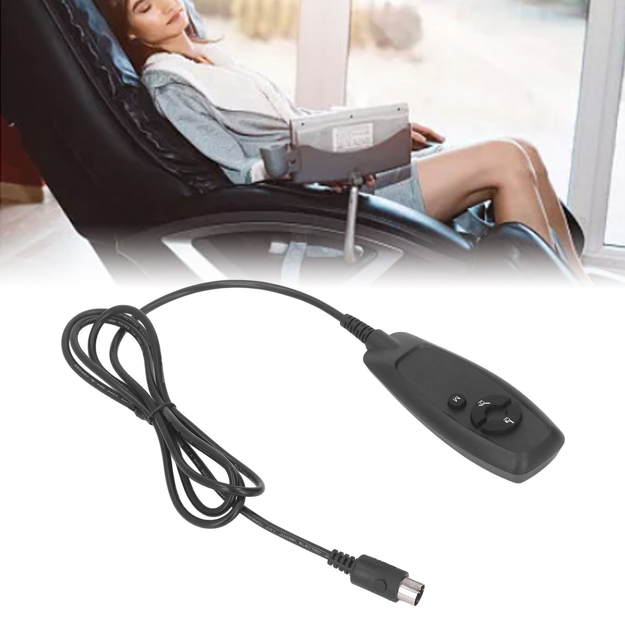 Electric Actuator Controller 3 Button 5 Pin Hand Controller for Lifting Chair System FYH047