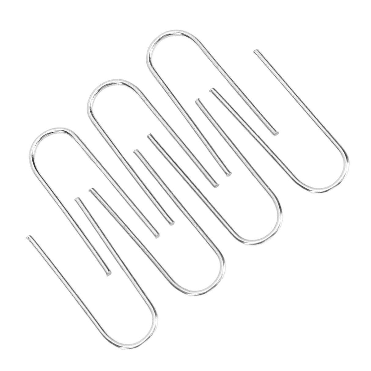 100PCS High Temperature Nichrome Jump Ring Mini U Hanger Hooks for Ceramic Ornament Jewelry Necklace Making