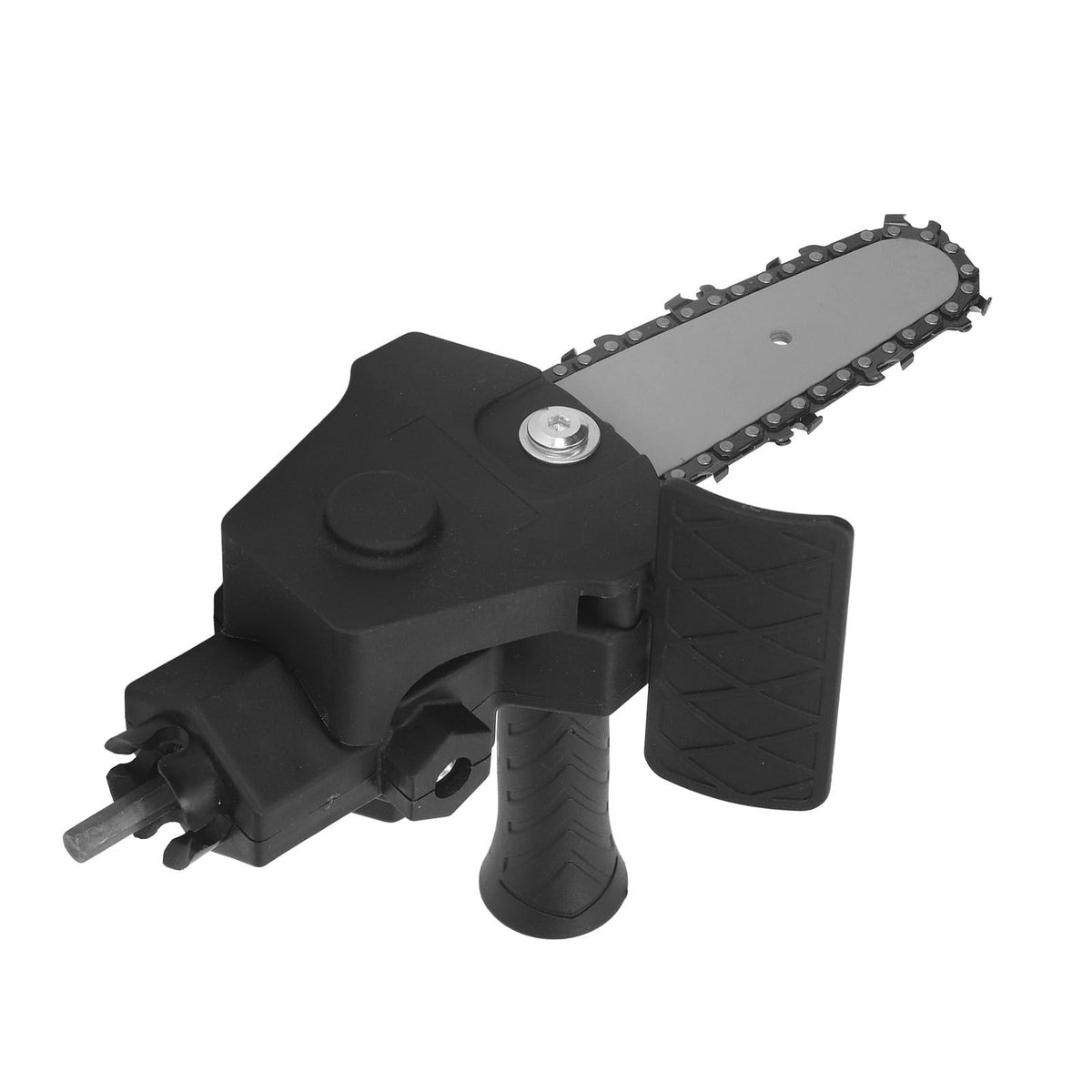 Saw Conversion Head Adapter Stainless Steel Plastic Handle Easy Assembly Electric Drill to Saw Adapter for DIY For 4in Electric Drill