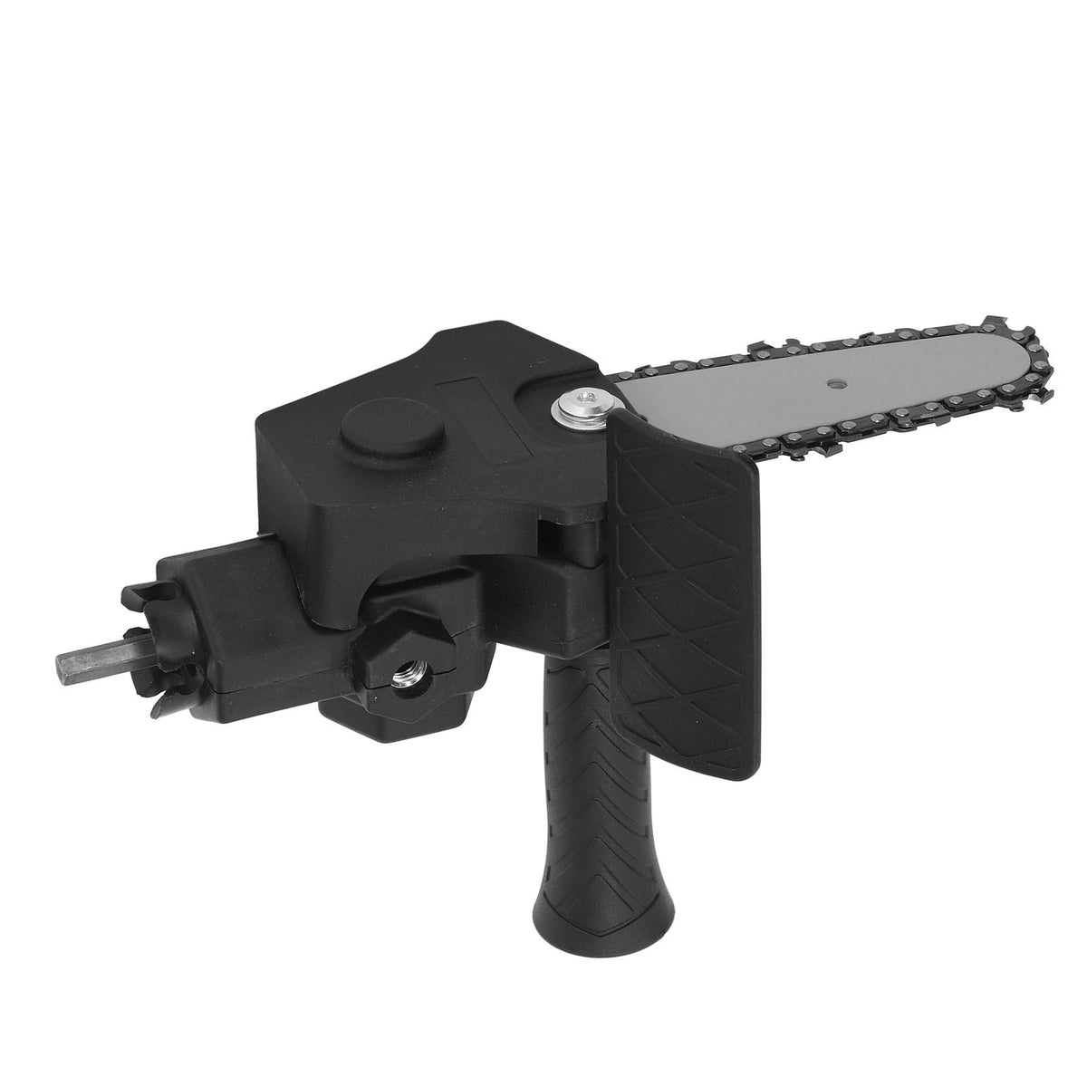 Saw Conversion Head Adapter Stainless Steel Plastic Handle Easy Assembly Electric Drill to Saw Adapter for DIY For 4in Electric Drill