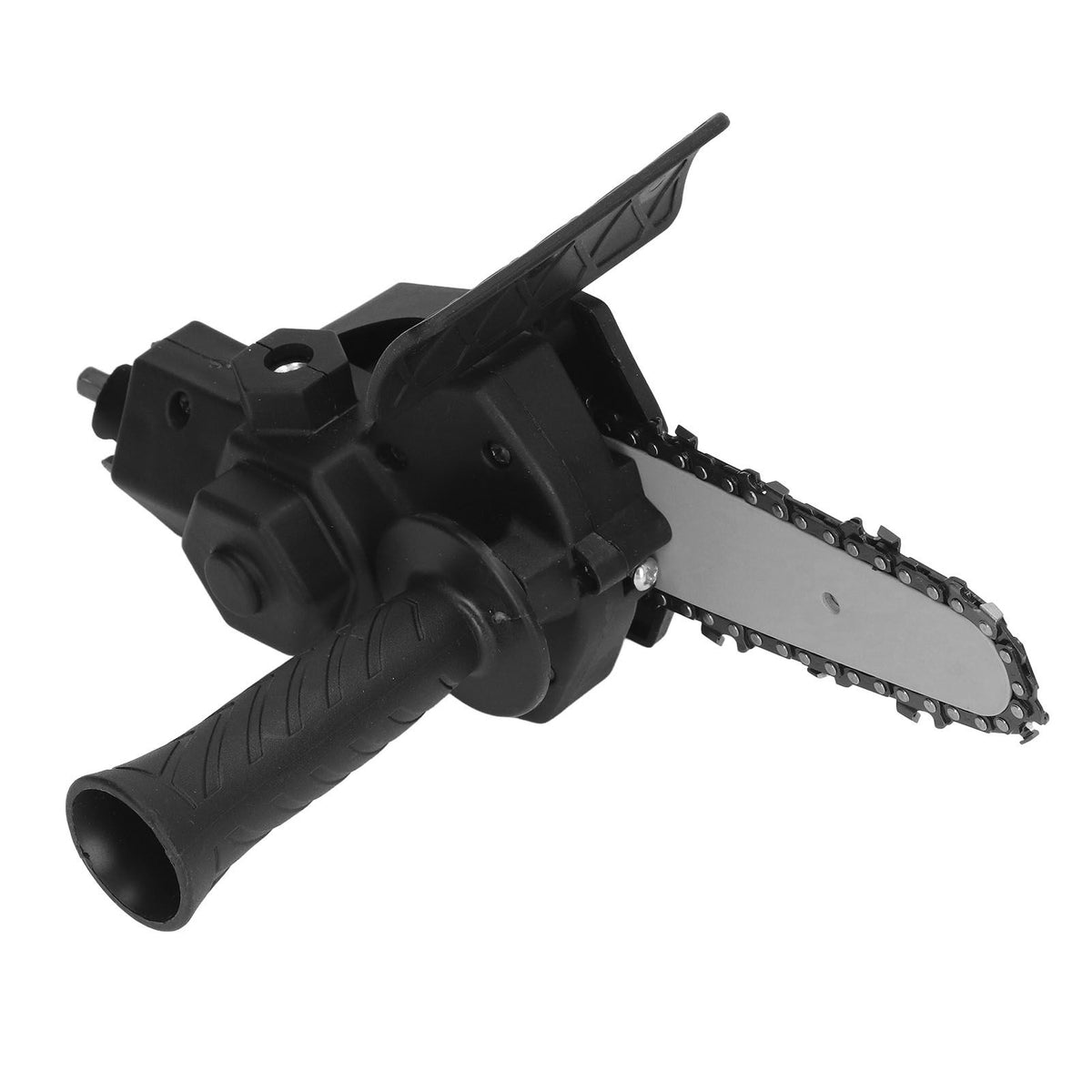 Saw Conversion Head Adapter Stainless Steel Plastic Handle Easy Assembly Electric Drill to Saw Adapter for DIY For 4in Electric Drill